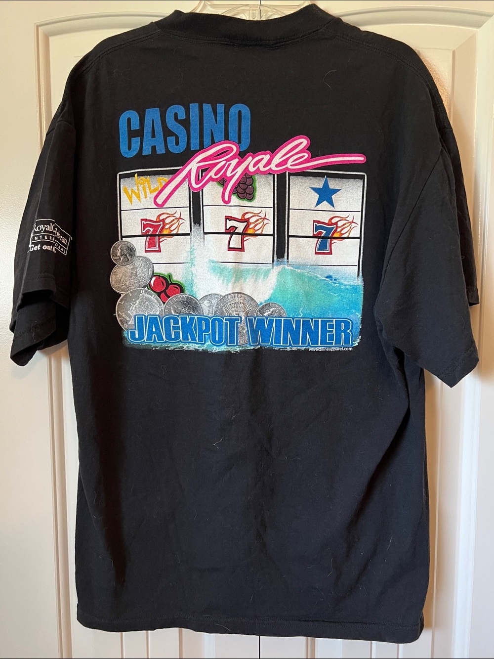 Delta Pro Weight, Jackpot Winner, Royal Carribean tee shirt, size L